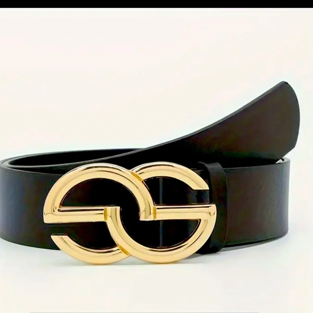 NWT Classic Luxury Geometric Trendy Buckle‎ Belt